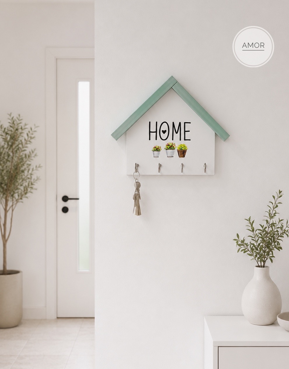 Keyholder - Plants - Assorted