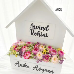 Wooden hut name sign - Large